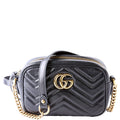 448065 Marmont Mini Camera Bag Black