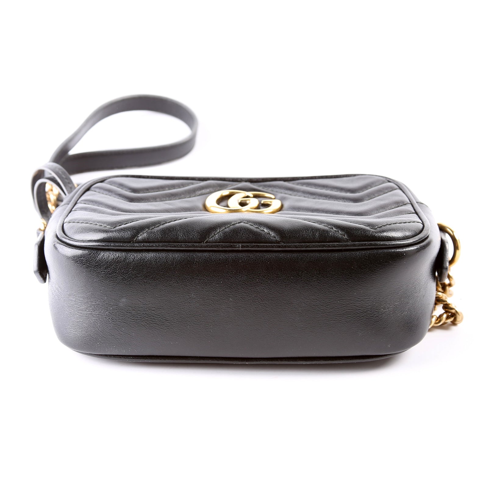 448065 Marmont Mini Camera Bag Black