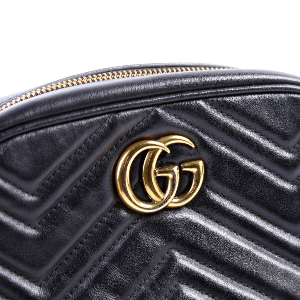 448065 Marmont Mini Camera Bag Black