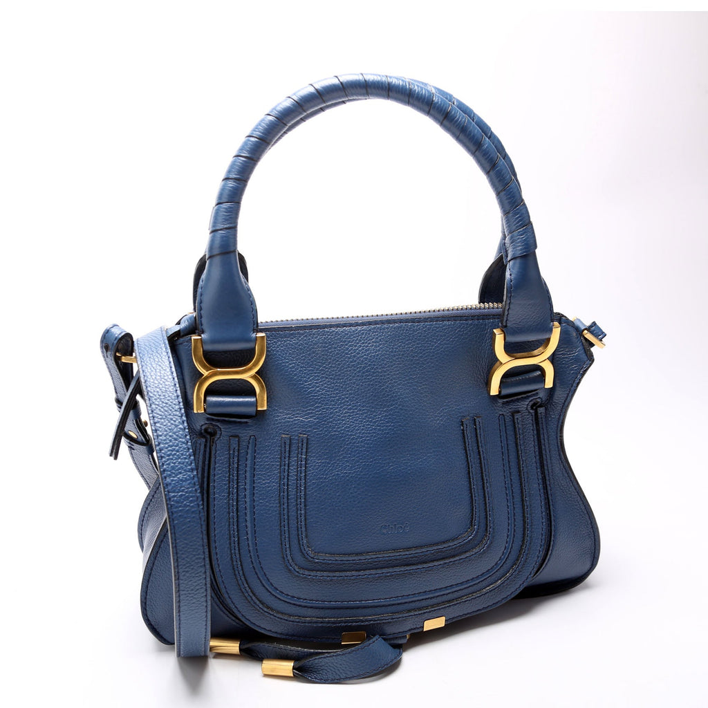 Marcie Small Double Carry Blue