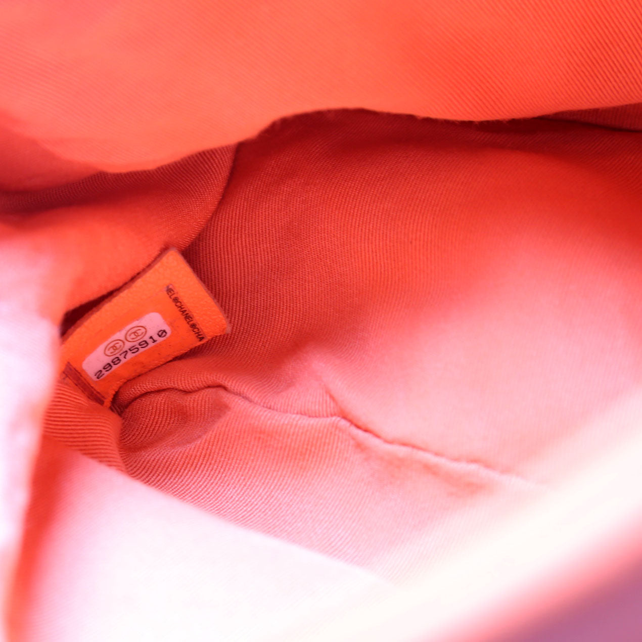 Quilted Goatskin 19 Medium Flap 29M Orange