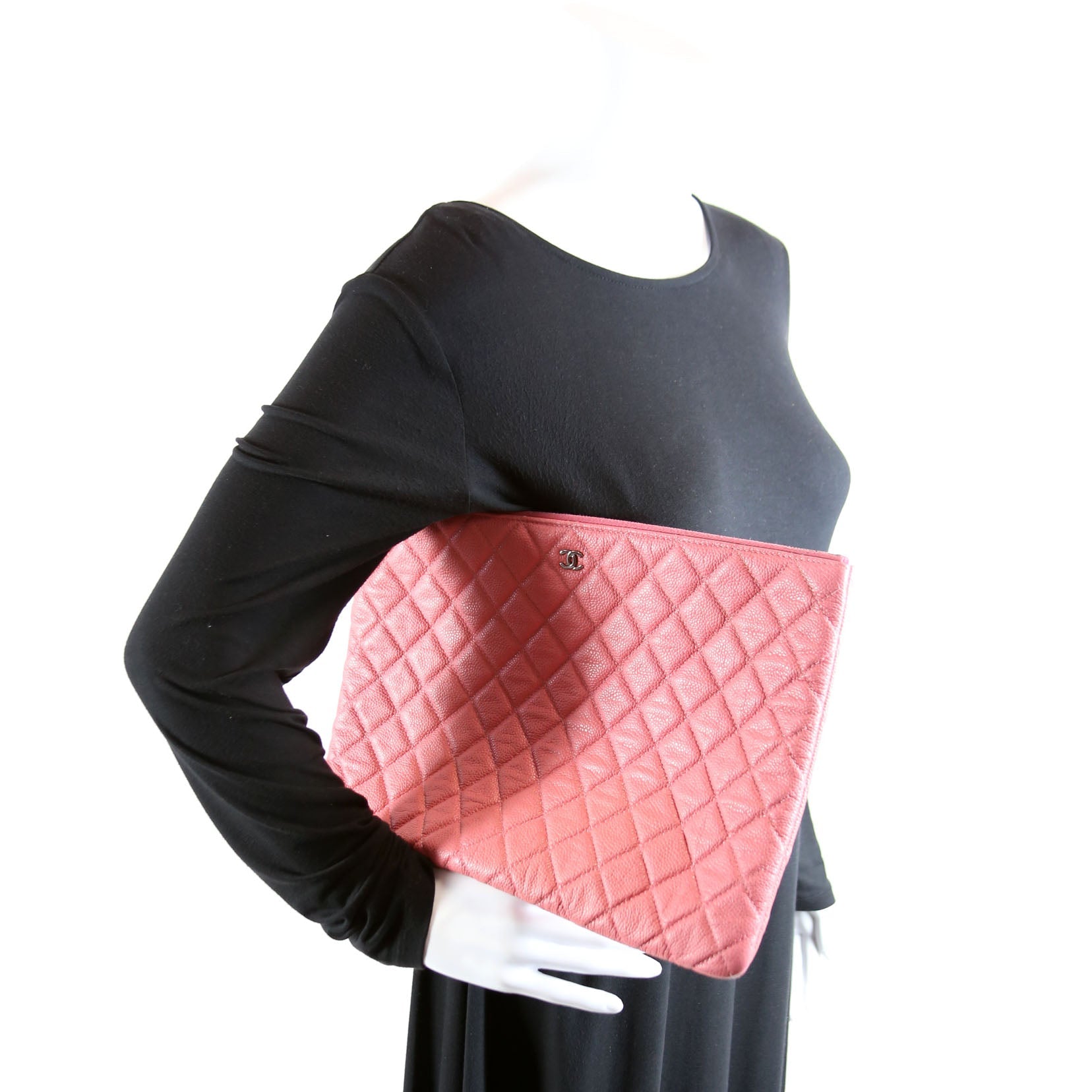 O Case Large Cavair 17M Pink