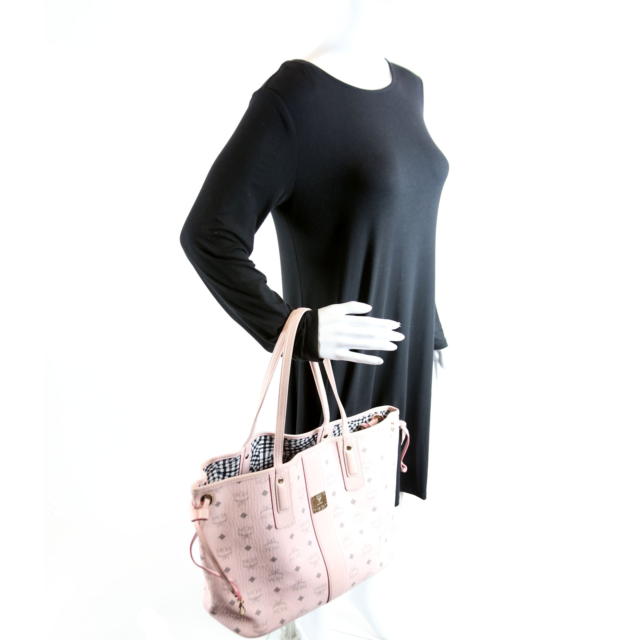 Liz Tote Reversible Without Pouch Medium Pink