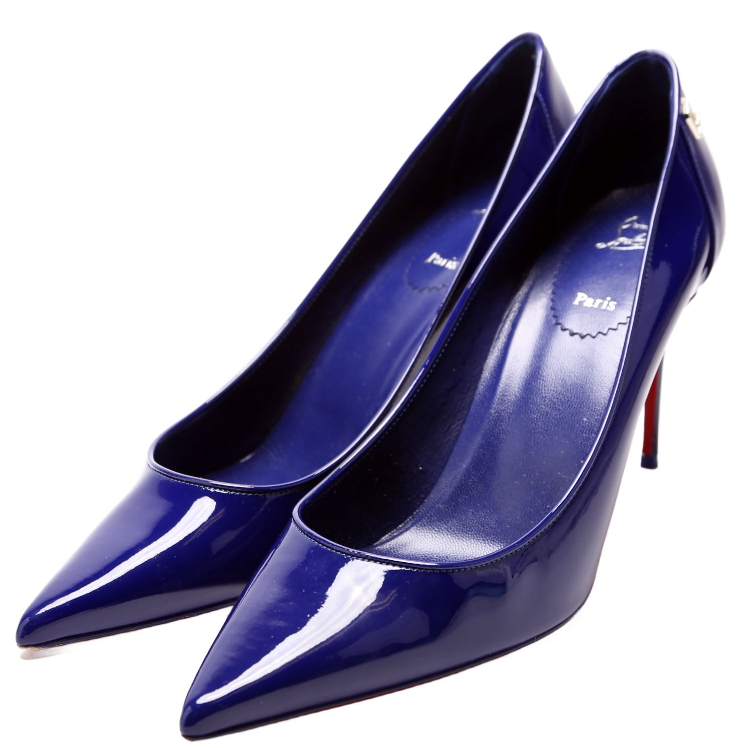 Sporty Kate Patent 85MM Size 42 Blue