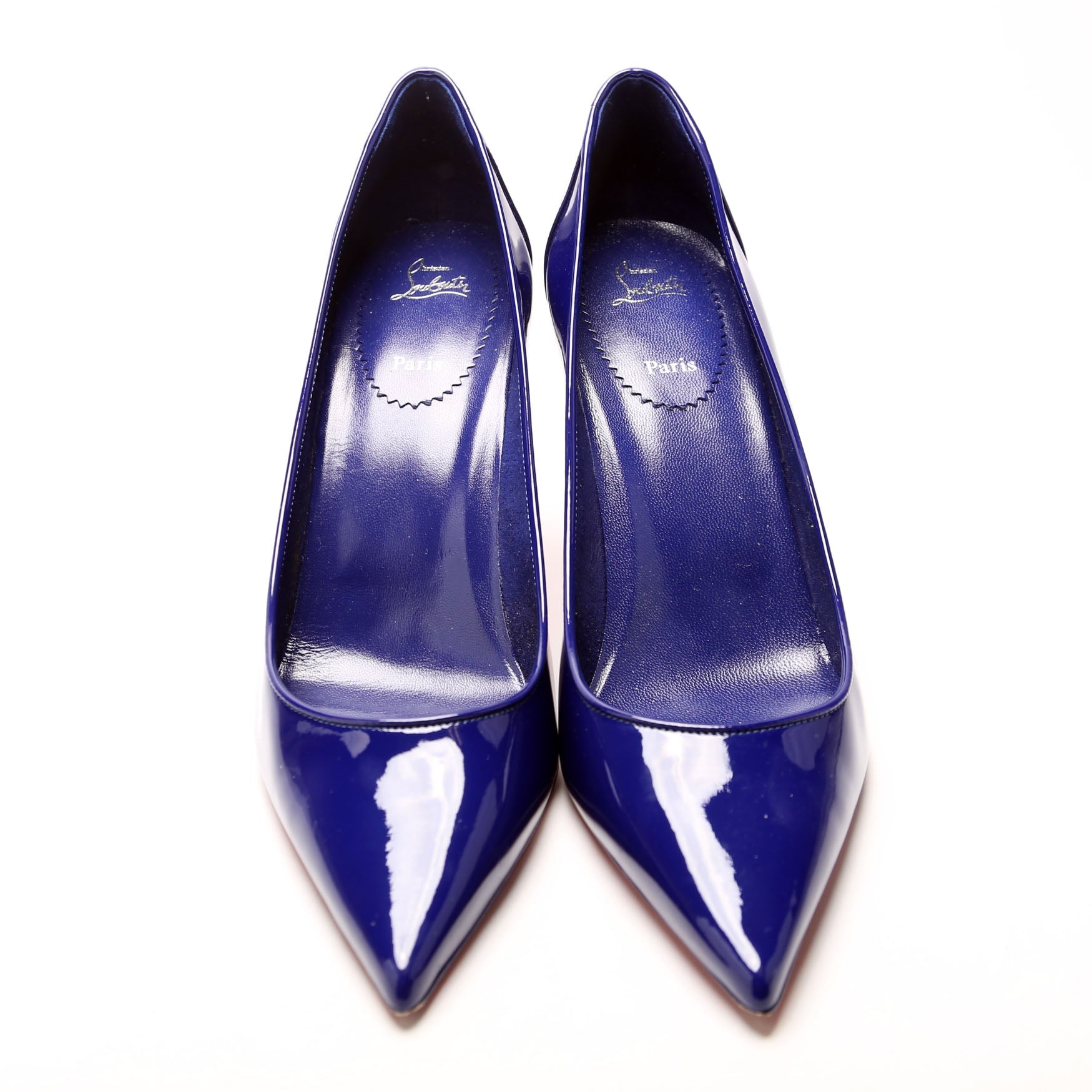 Sporty Kate Patent 85MM Size 42 Blue