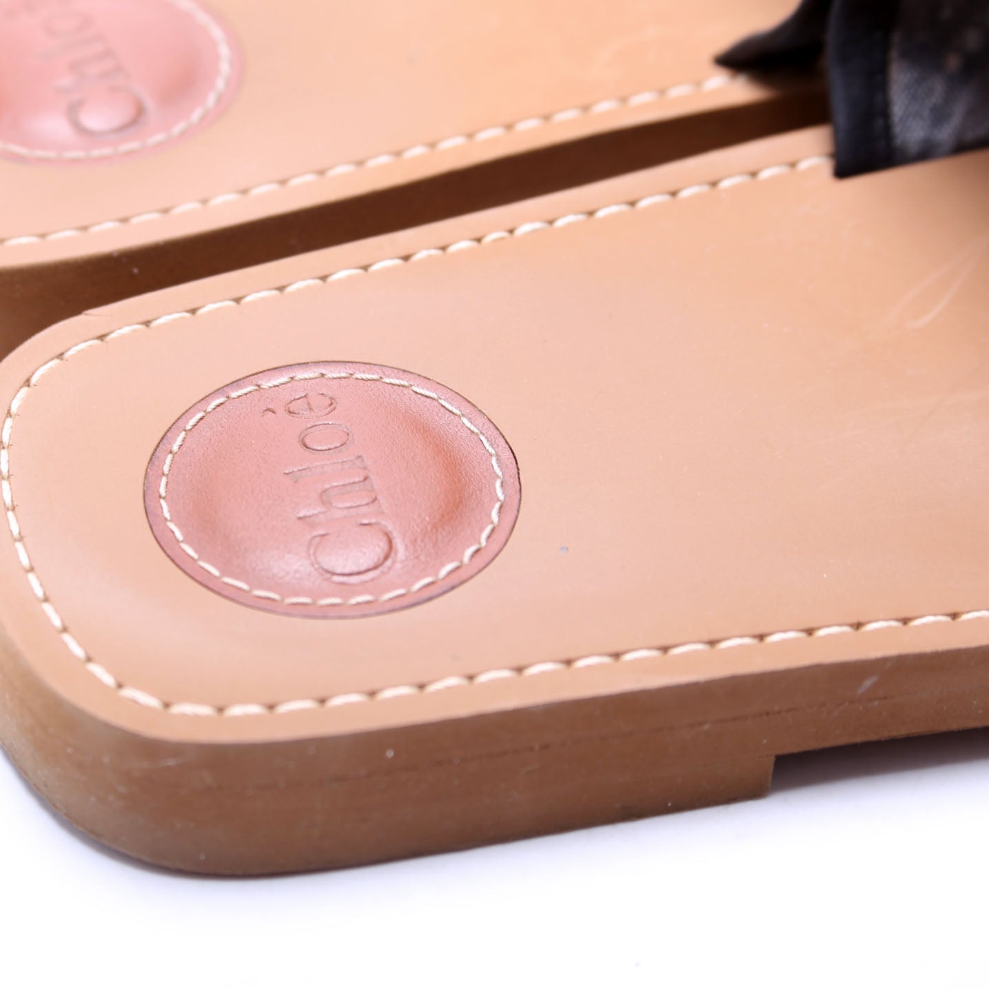Woody Flat Mules Size 39 Black