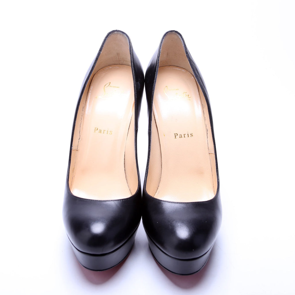 Bianca 140MM Platform Pumps Size 39.5 Black