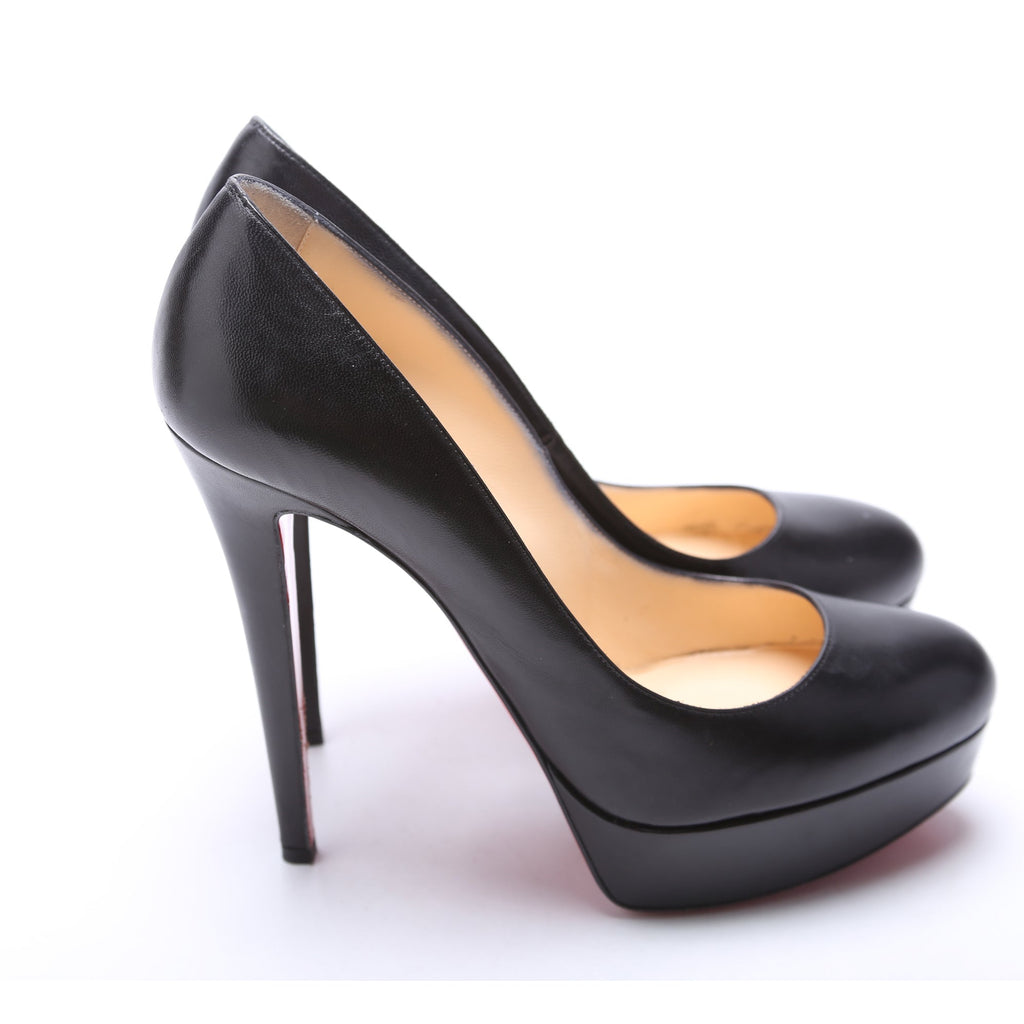 Bianca 140MM Platform Pumps Size 39.5 Black