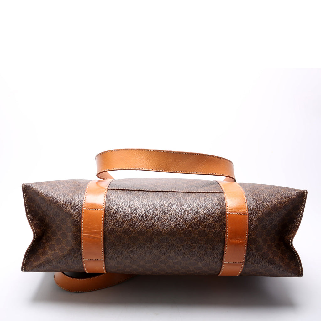Macadam Canvas Tote Vintage Brown