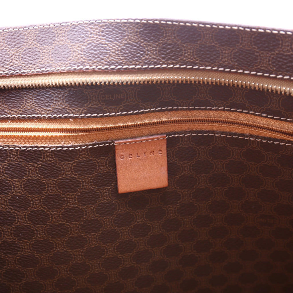 Macadam Canvas Tote Vintage Brown