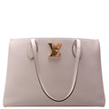 Lockme Shopper Calfskin Beige