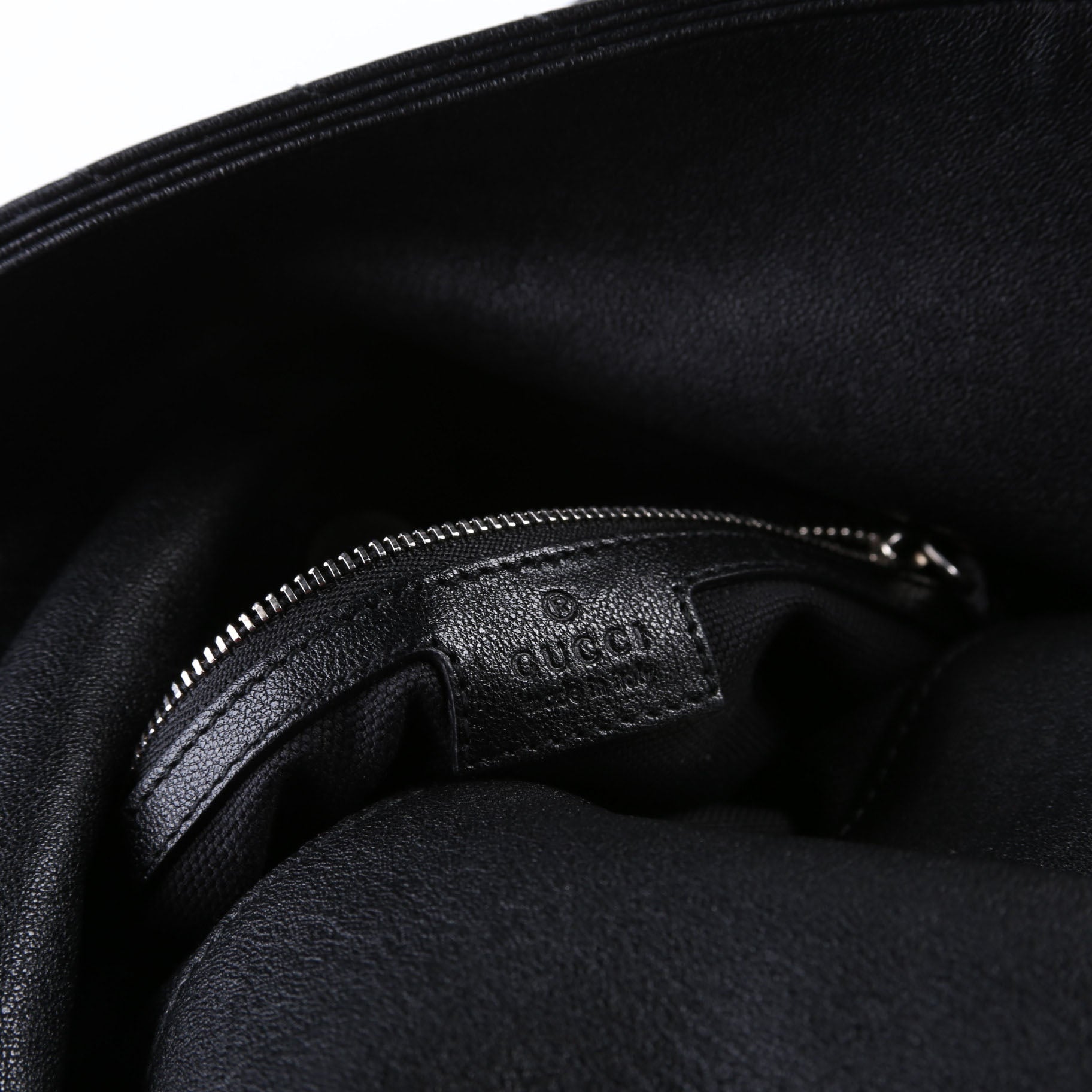 751516 Blondie Medium Leather Tote Black