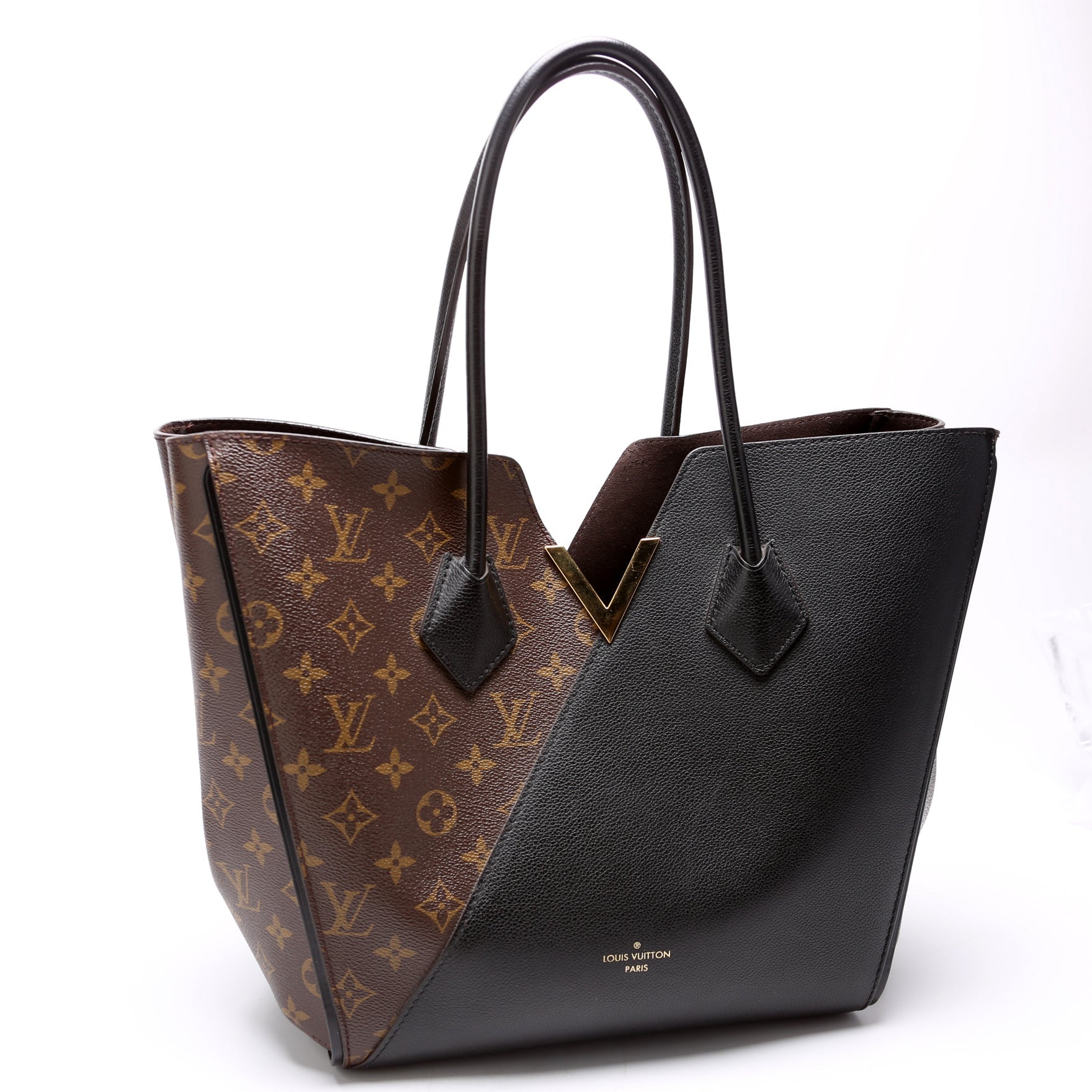 Kimono MM Monogram Leather Black