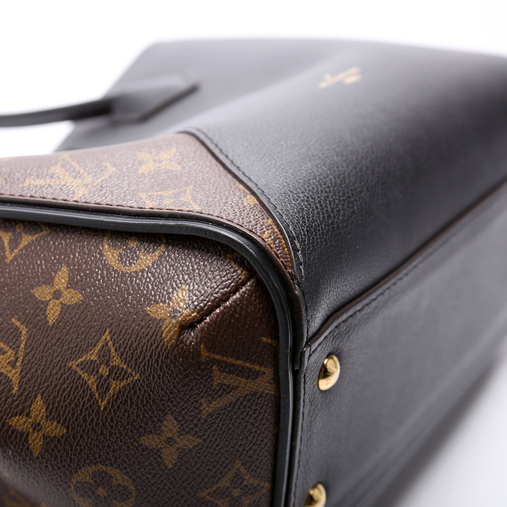 Kimono MM Monogram Leather Black