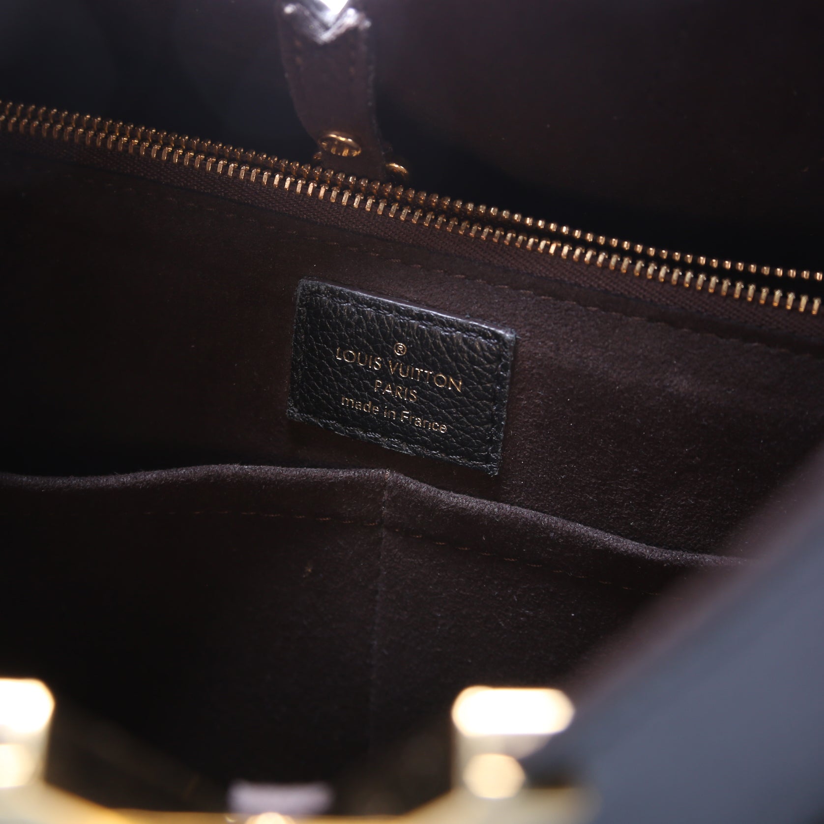 Kimono MM Monogram Leather Black
