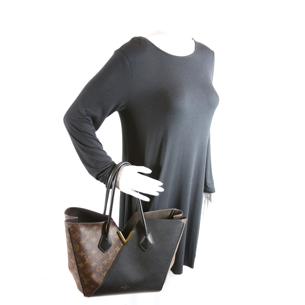 Kimono MM Monogram Leather Black
