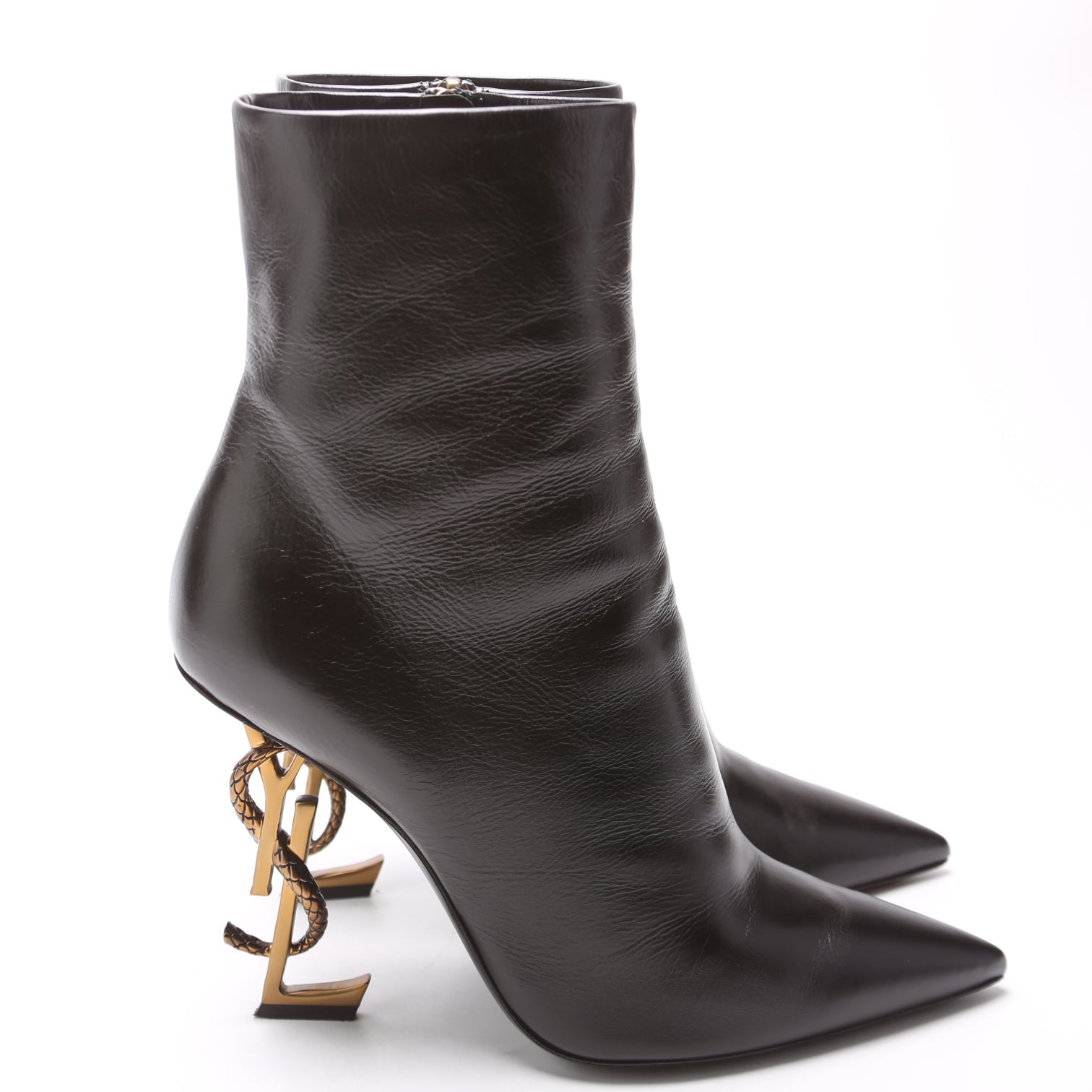 Opyum 110 Leather Booties Size 40