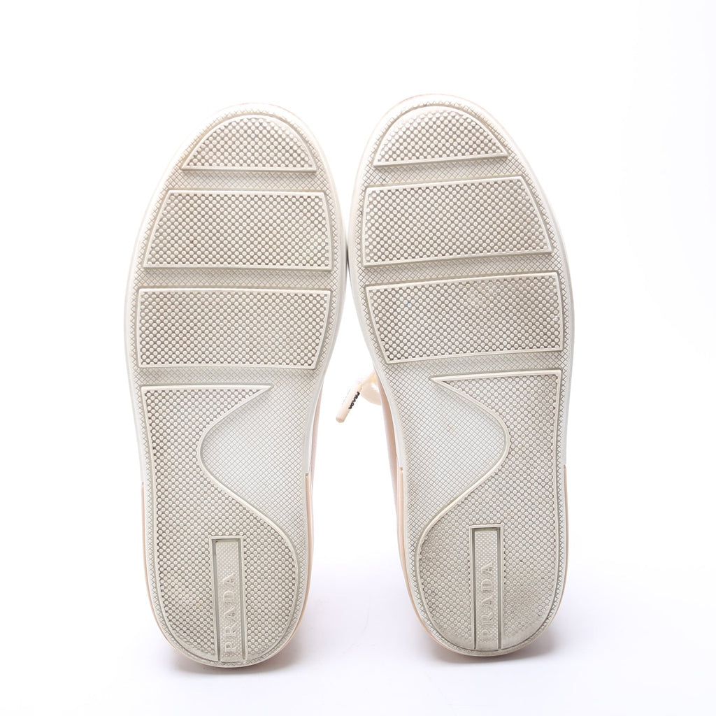 Vitello Soft Leather Sneakers Size 37