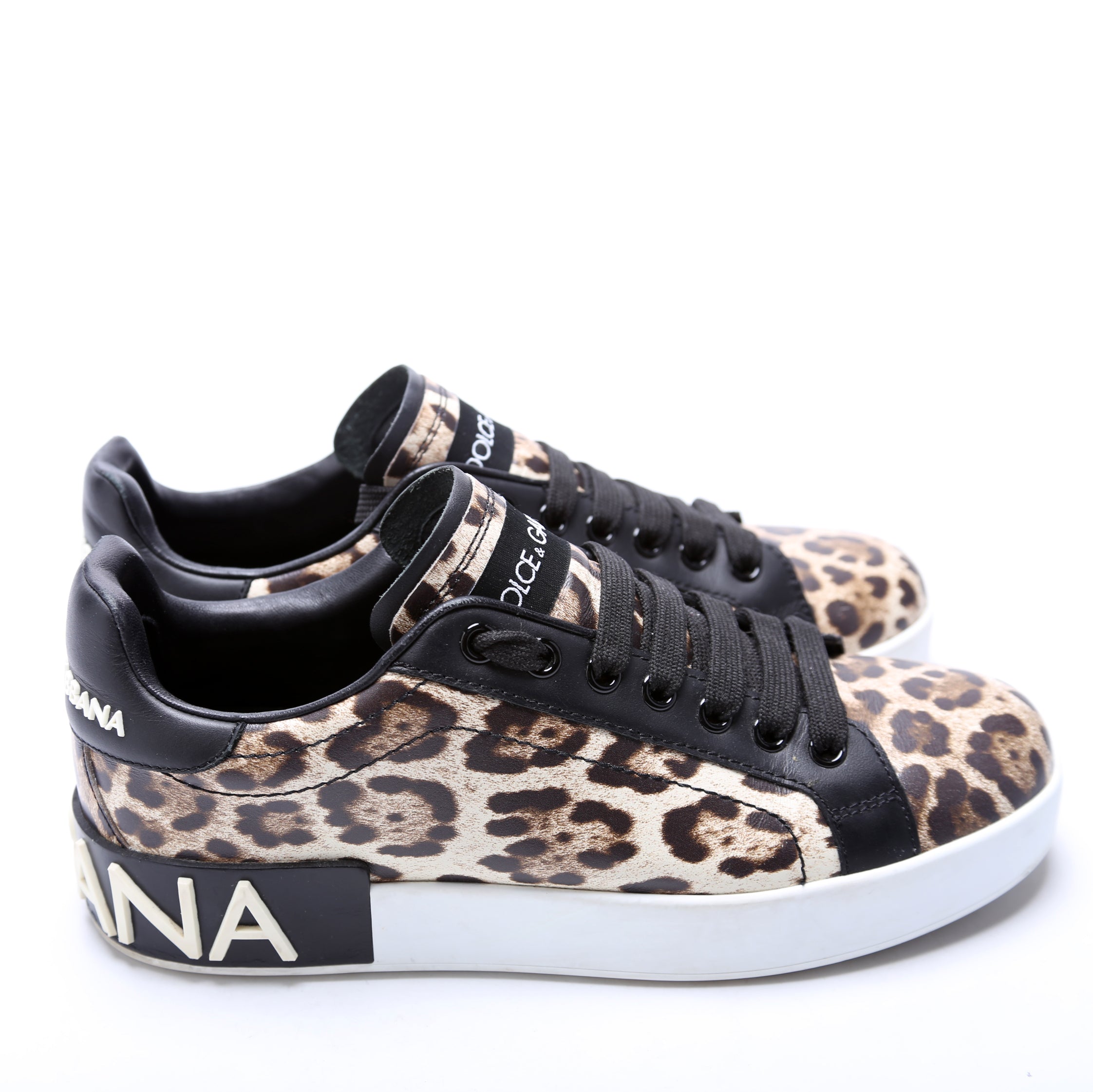 Portofino Leopard Sneakers Size 37