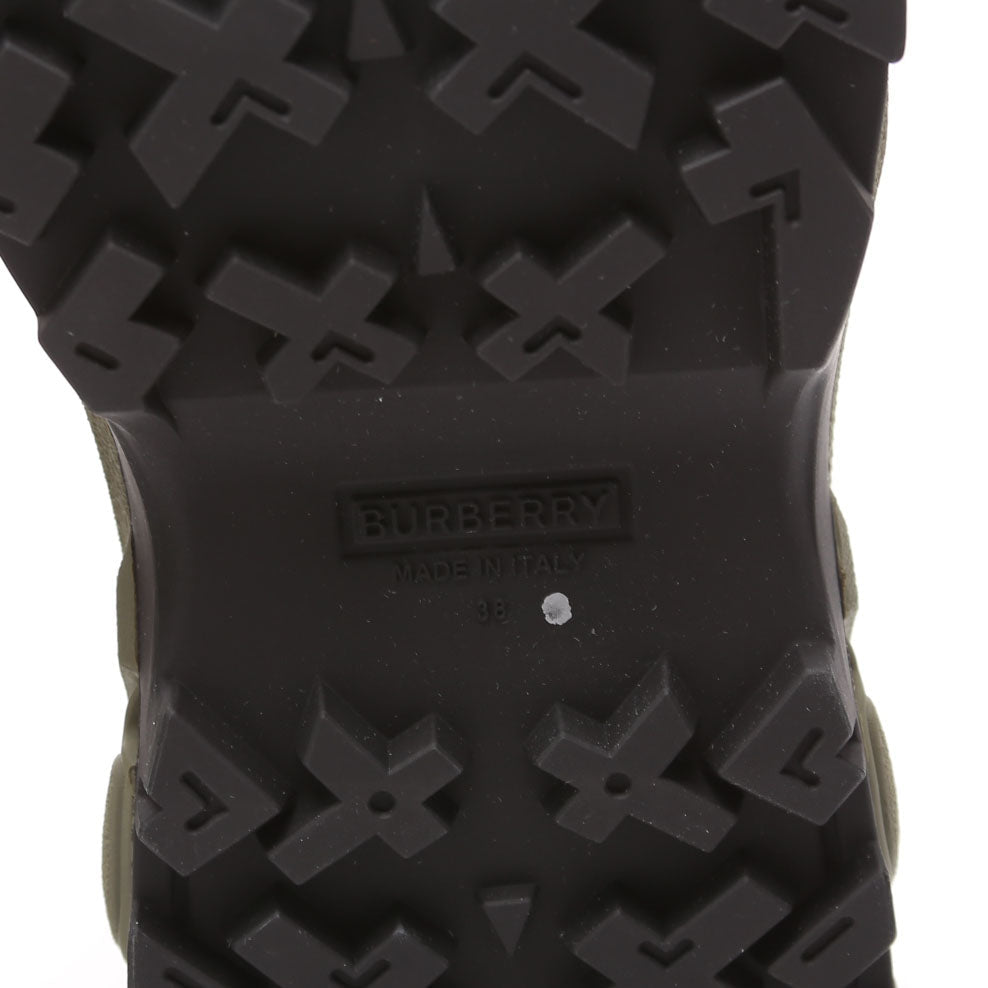 Ryan Check Rubber Rain Boots Size 38