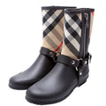Zane Vintage Check Rain Boots Size 37