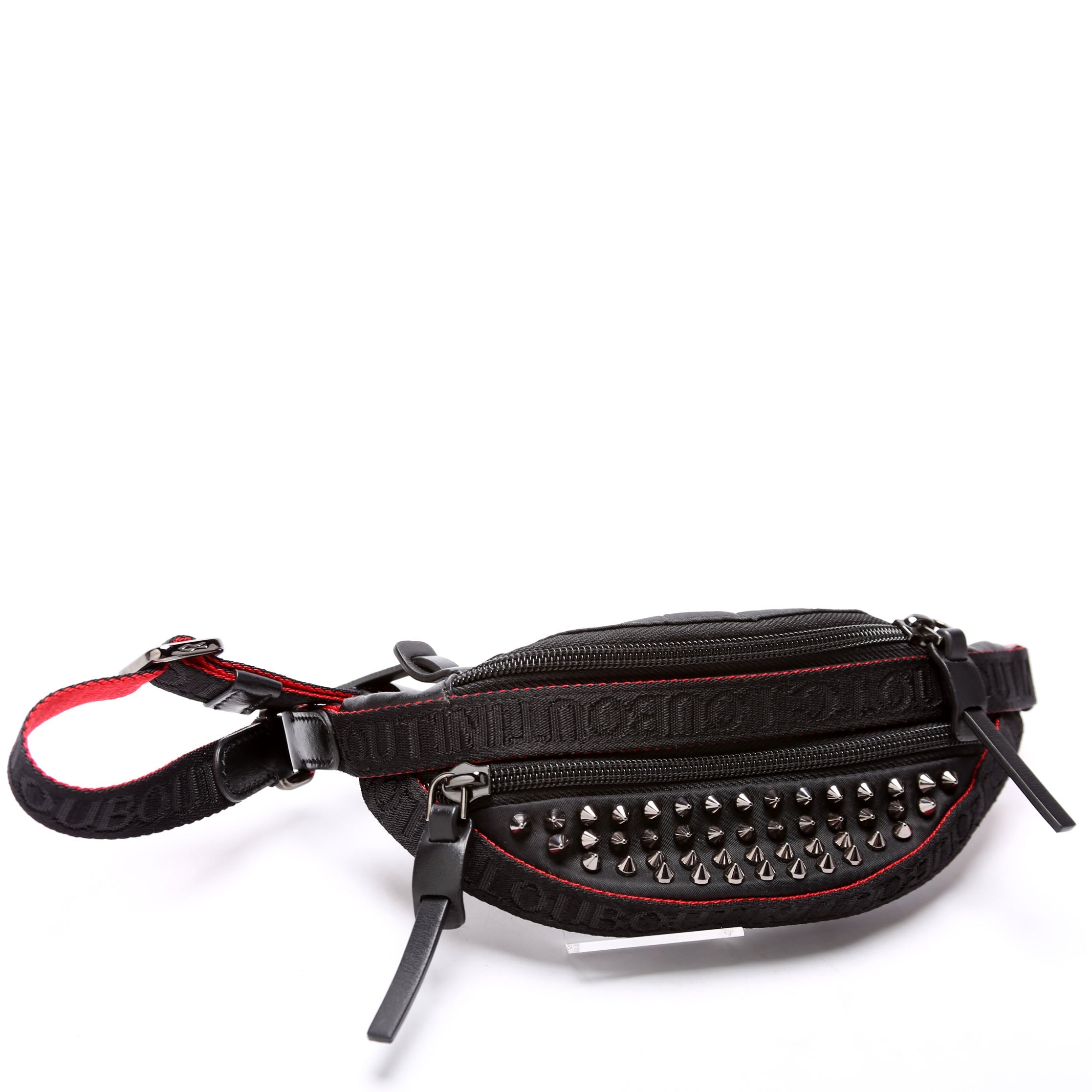 Paris NYC Spike Mini Belt Bag Black