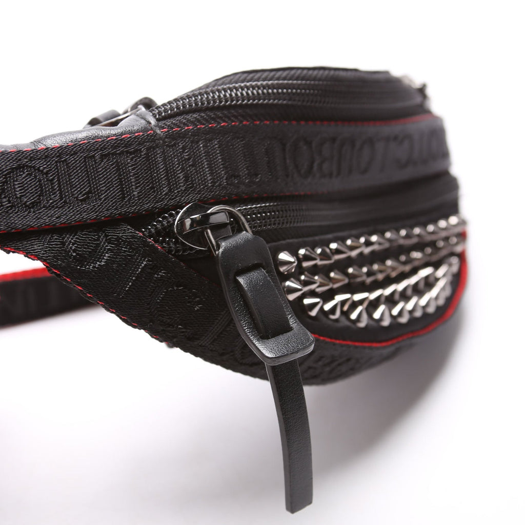 Paris NYC Spike Mini Belt Bag Black