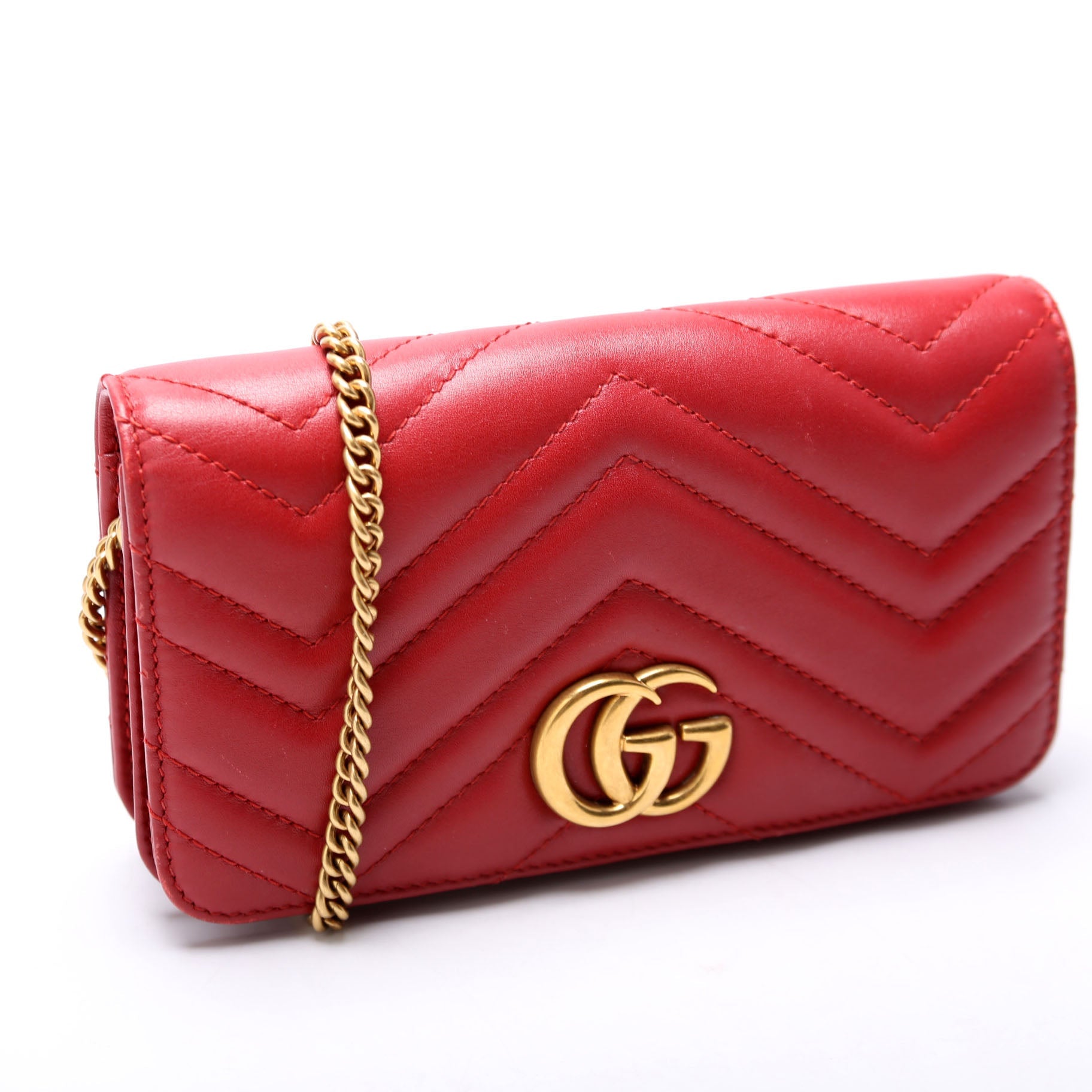 488426 GG Marmont Mini Red