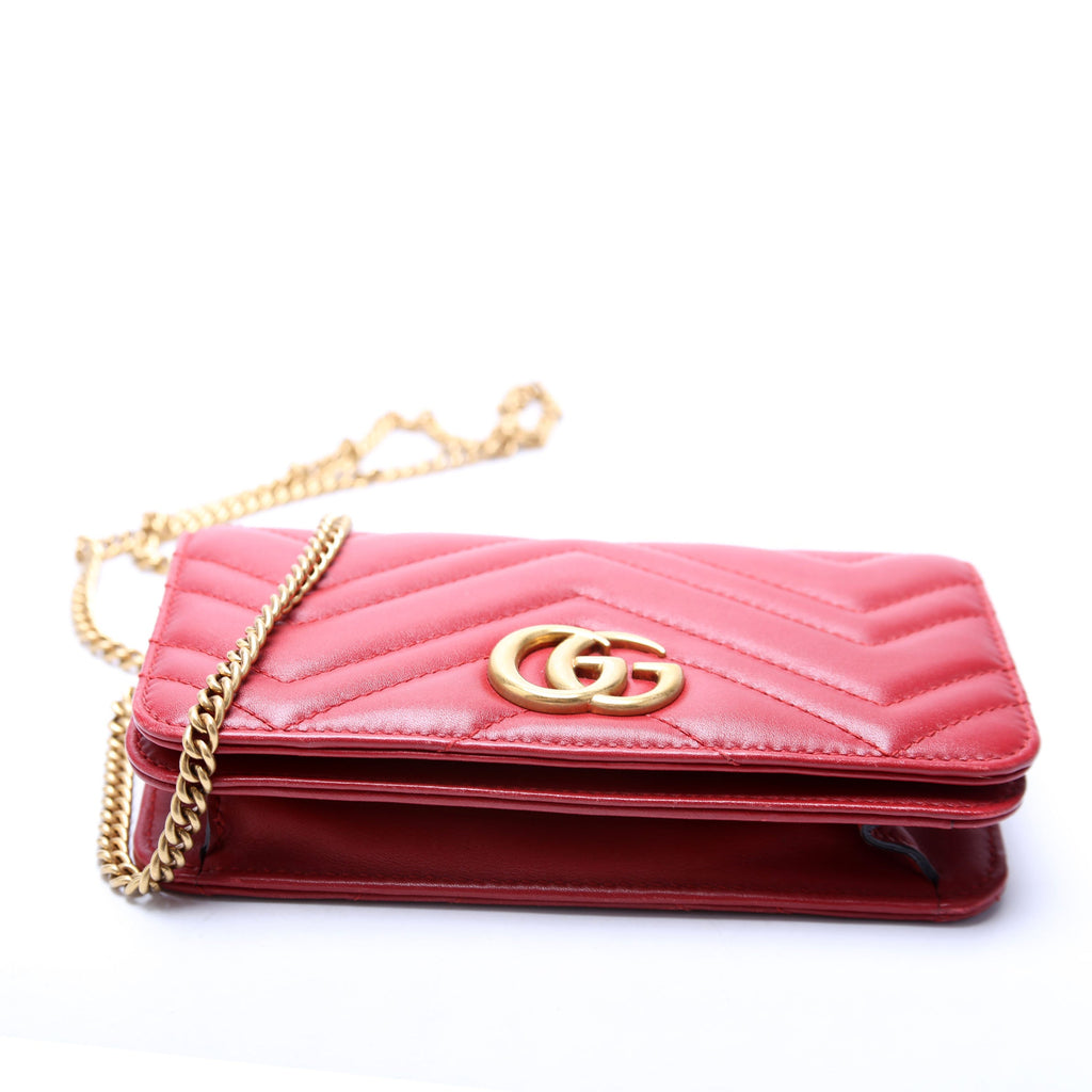 488426 GG Marmont Mini Red