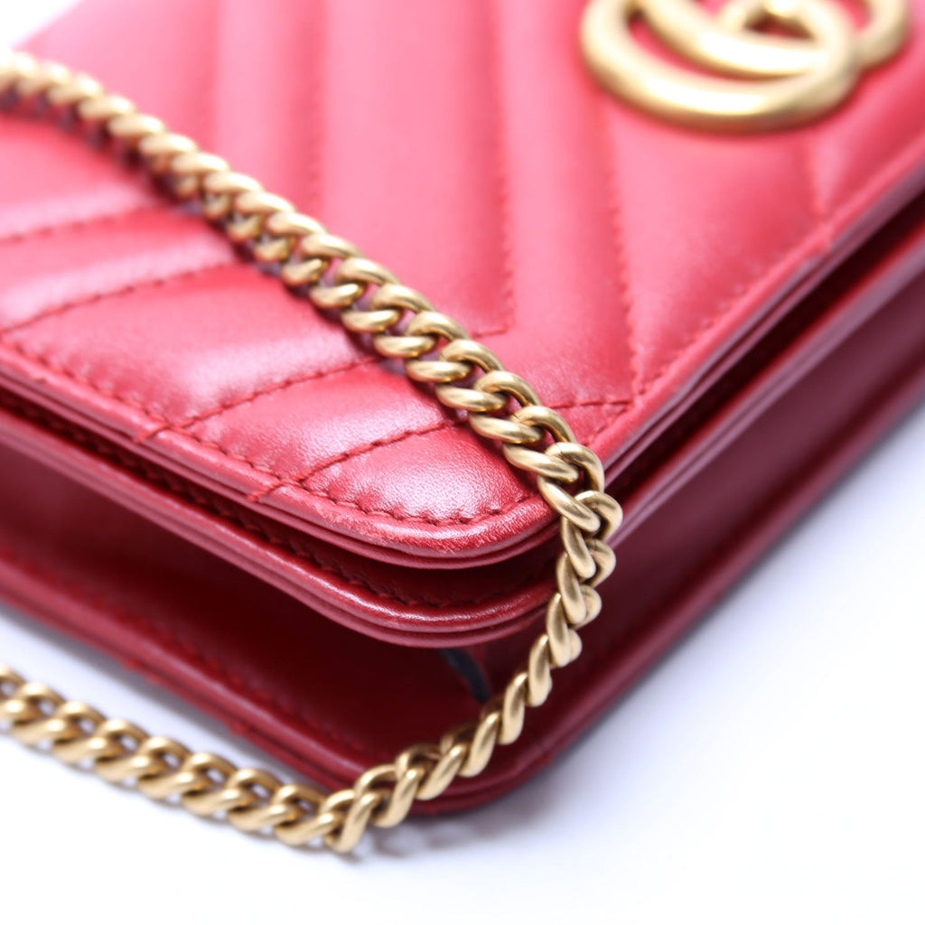 488426 GG Marmont Mini Red