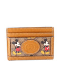602535 GG Supreme Mickey Card Holder Brown