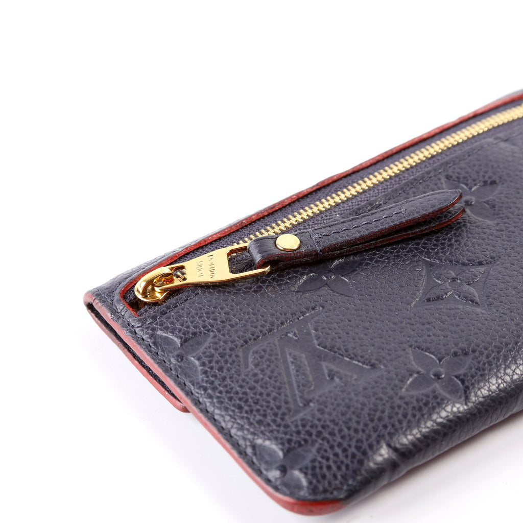 Pochette Cles Empreinte Navy