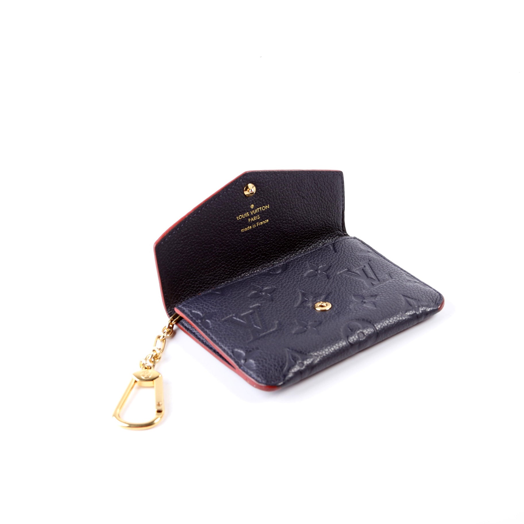 Pochette Cles Empreinte Navy