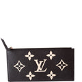 Pochette Felicie Bicolor Zip Insert Only Black/Beige