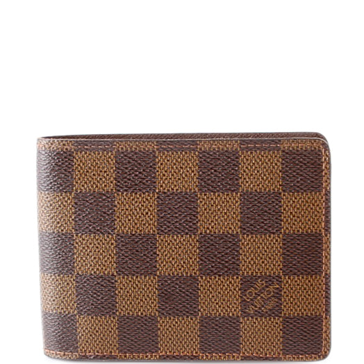 Mens Multiple Wallet Damier Ebene
