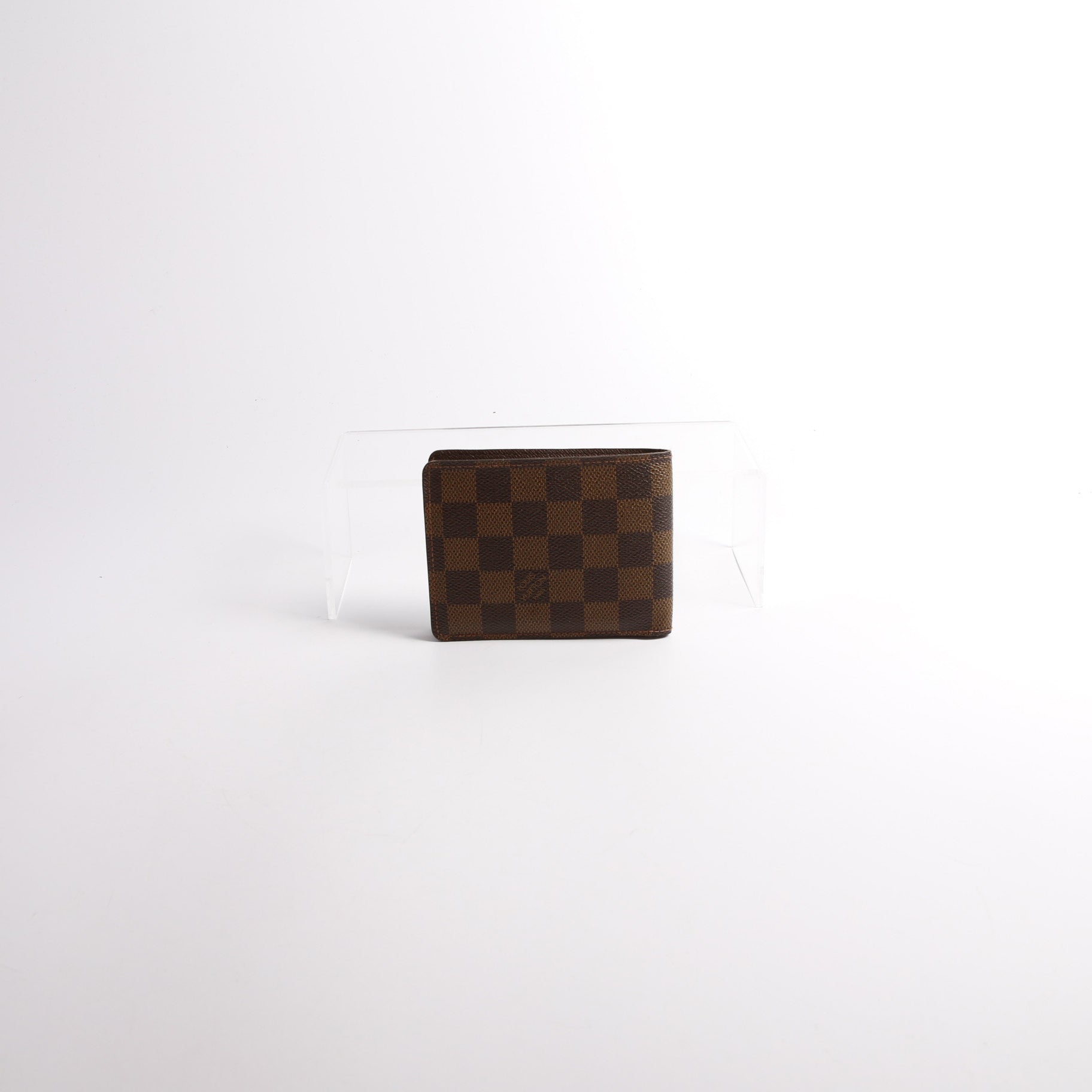 Mens Multiple Wallet Damier Ebene