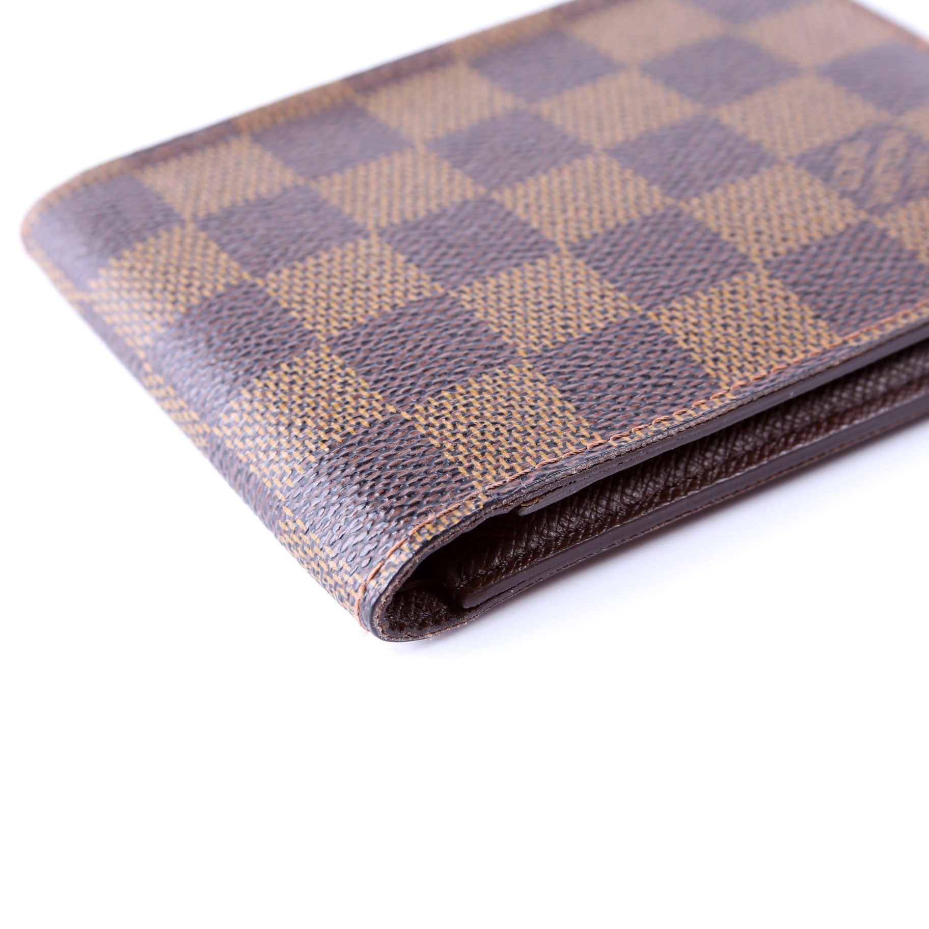 Mens Multiple Wallet Damier Ebene