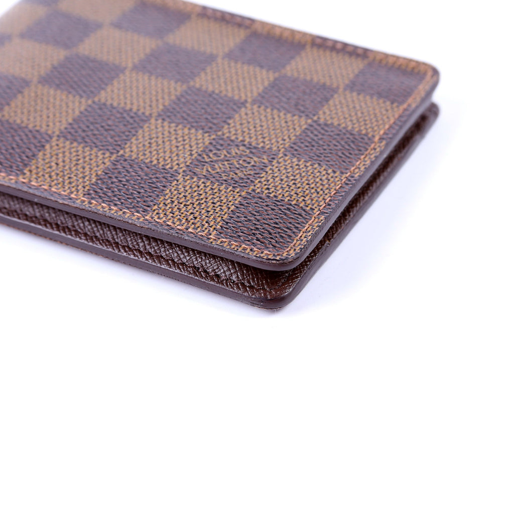 Mens Multiple Wallet Damier Ebene