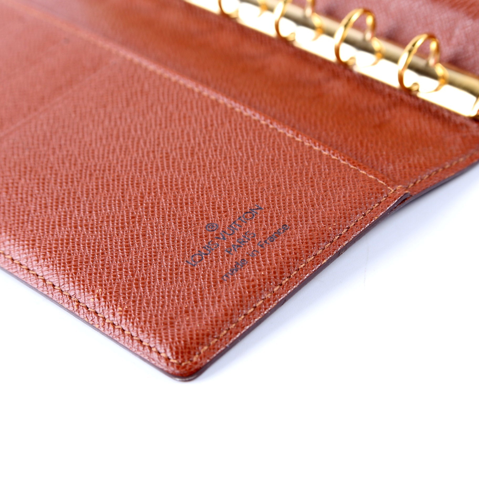 Agenda Small Ring Monogram