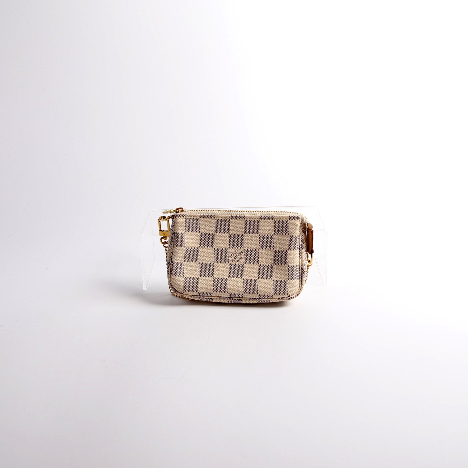 Pochette Accessories Mini Damier Azur