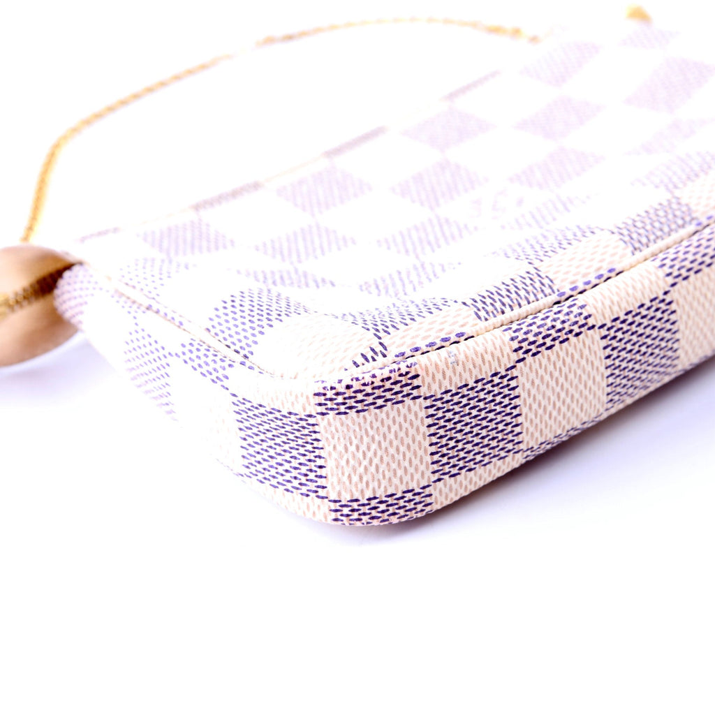 Pochette Accessories Mini Damier Azur