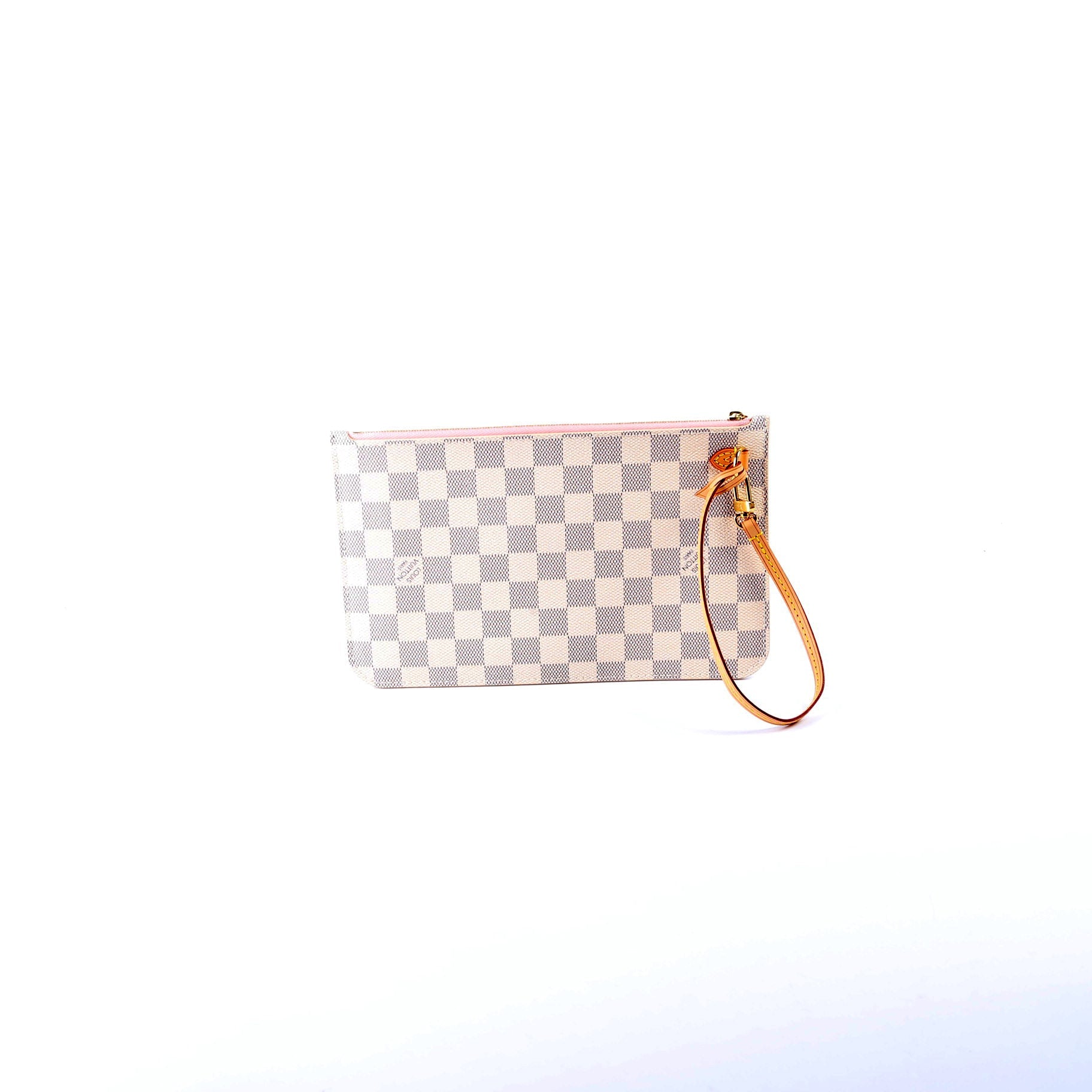 Pochette Only Damier Azur Neverfull Pink
