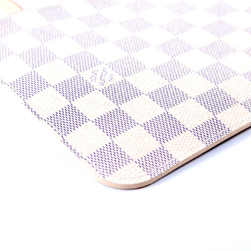 Pochette Only Damier Azur Neverfull Pink