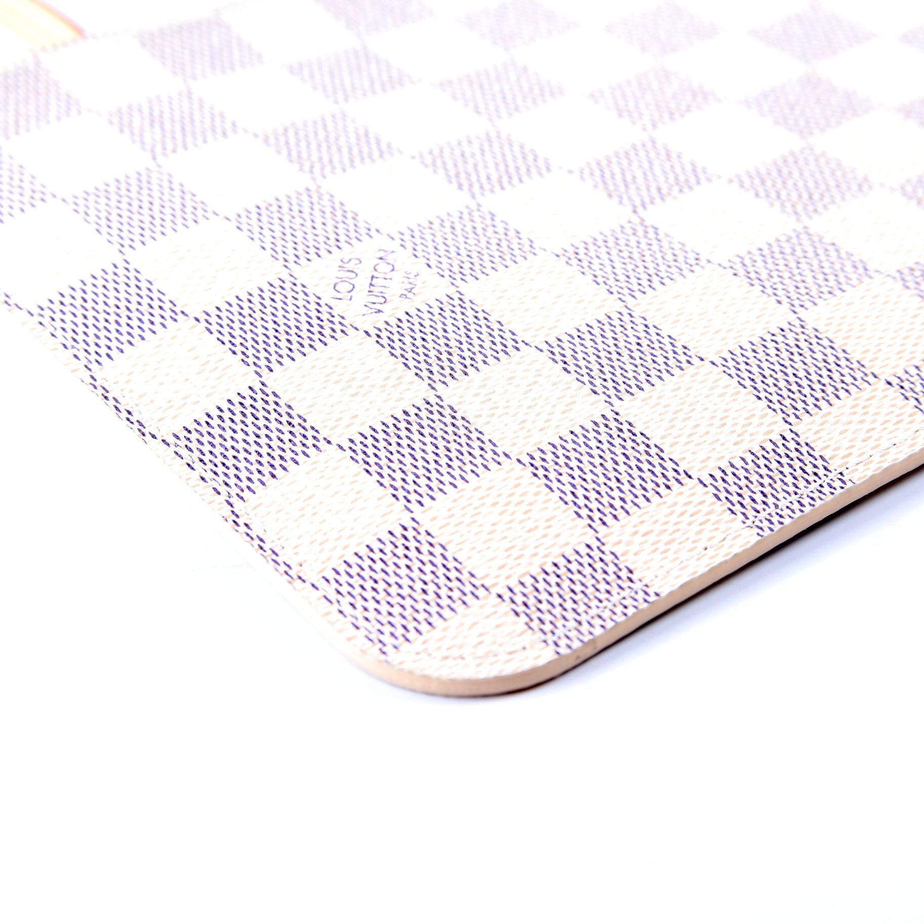 Pochette Only Damier Azur Neverfull Pink