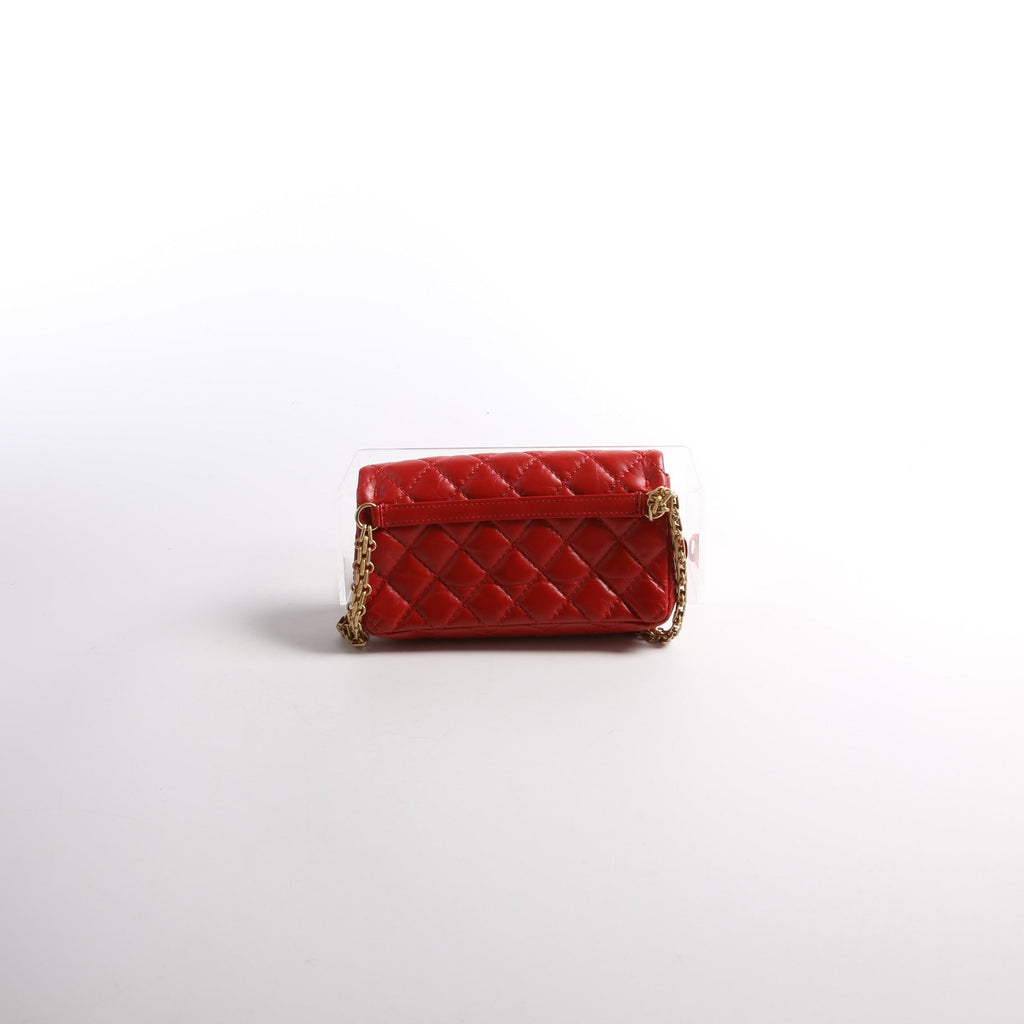 2.55 Reissue Quilted Belt Bag 26M Red