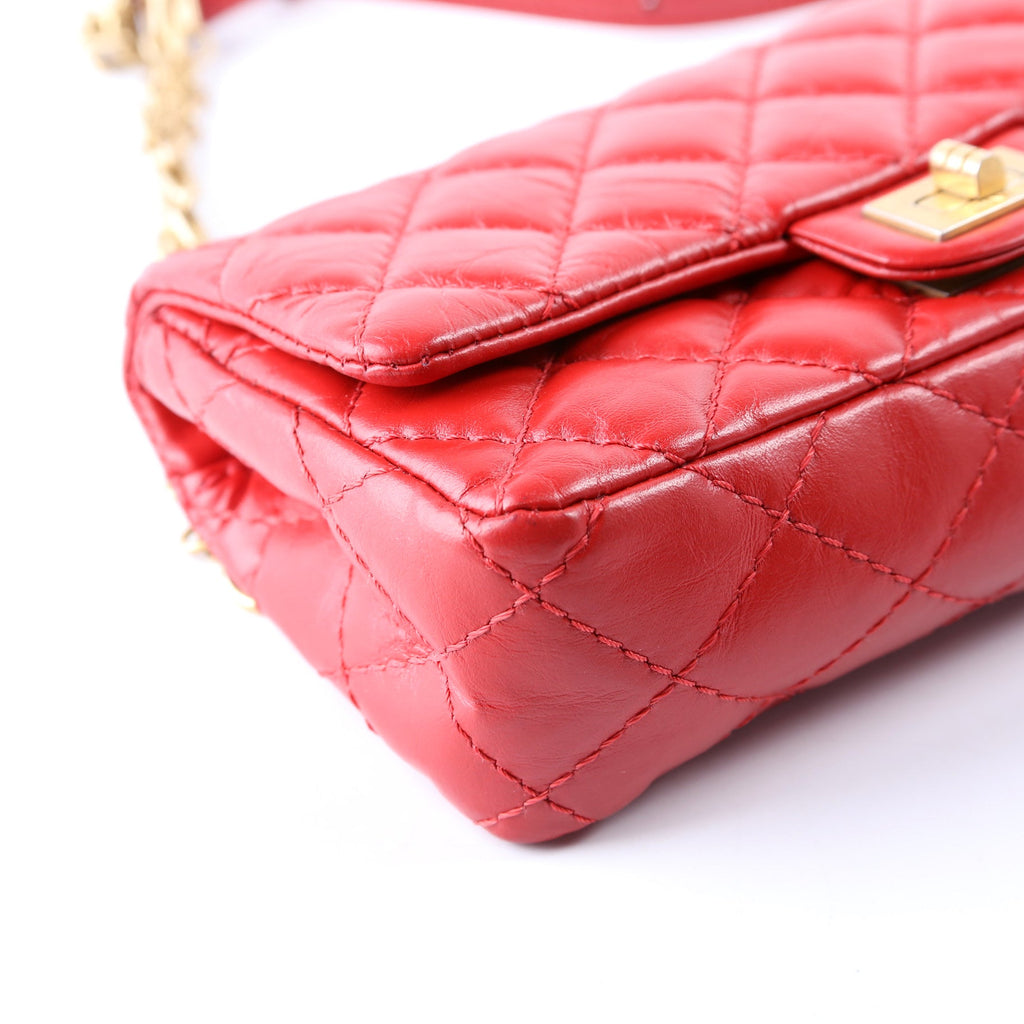 2.55 Reissue Quilted Belt Bag 26M Red