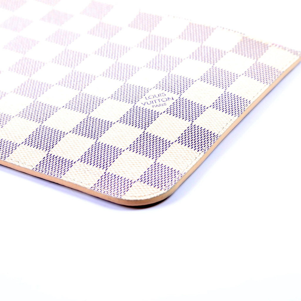 Pochette Only Damier Azur Neverfull Pink