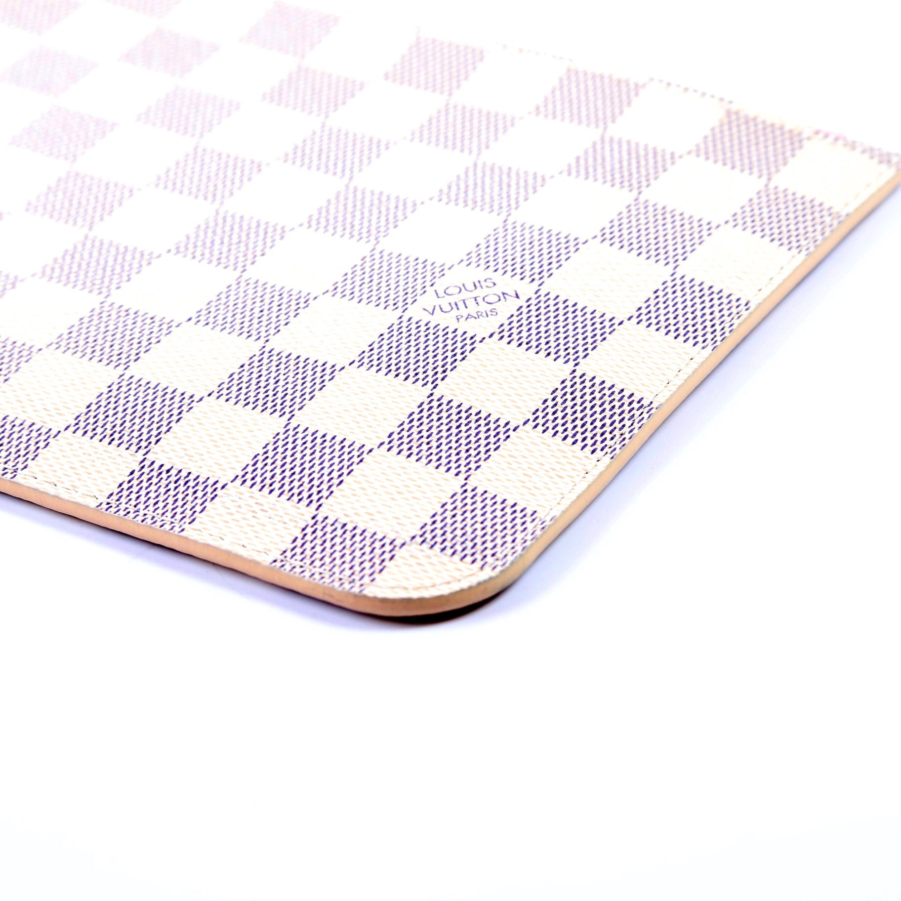 Pochette Only Damier Azur Neverfull Pink