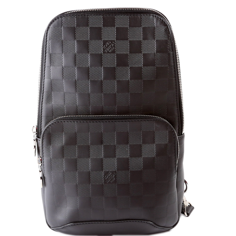 Avenue Sling Bag Infini Leather Black