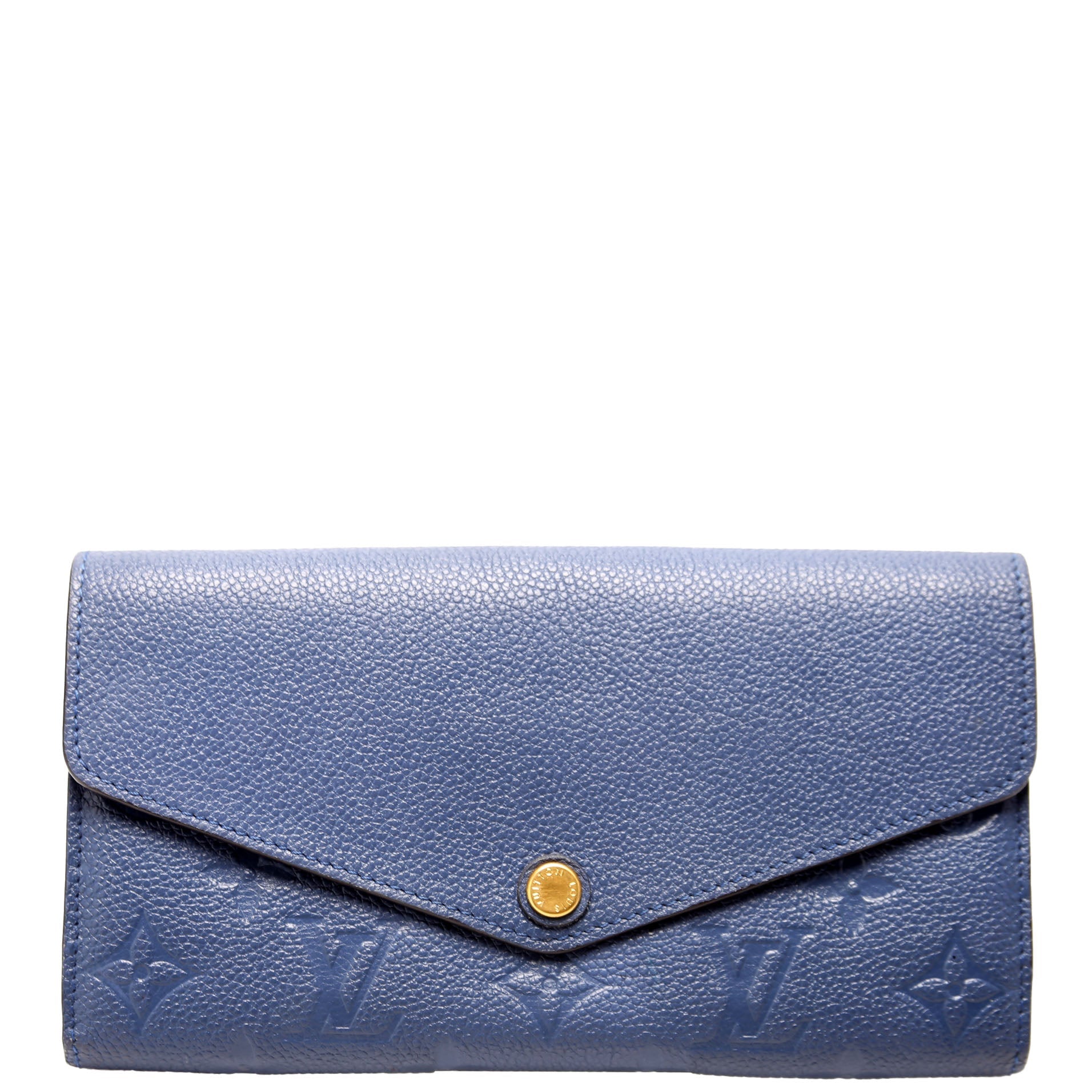 Sarah Wallet Empreinte Blue